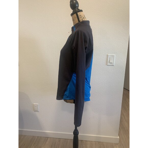 C-201)Under Armour HeatGear Fitted 1/4 Zip Pullover Shirt Womens Medium charcoal - Picture 3 of 7